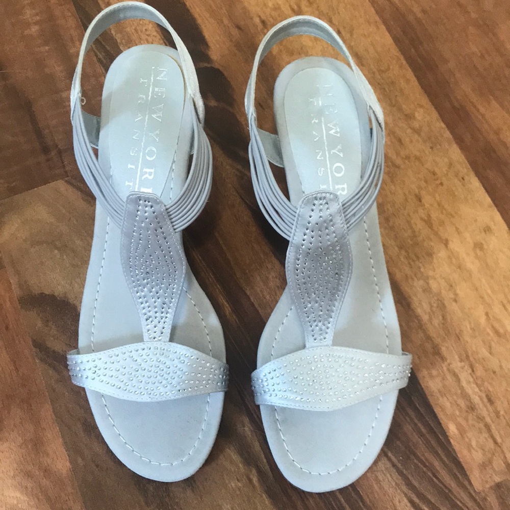 Silver wedges